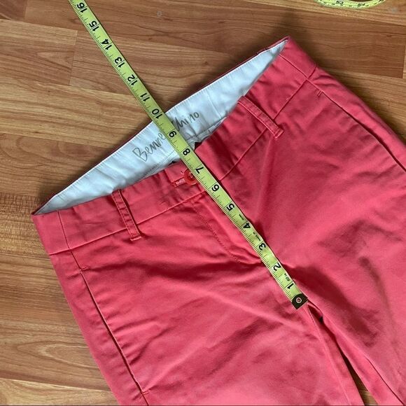 J. Crew Bennett Chino Orange straight leg pants - Picture 8 of 10